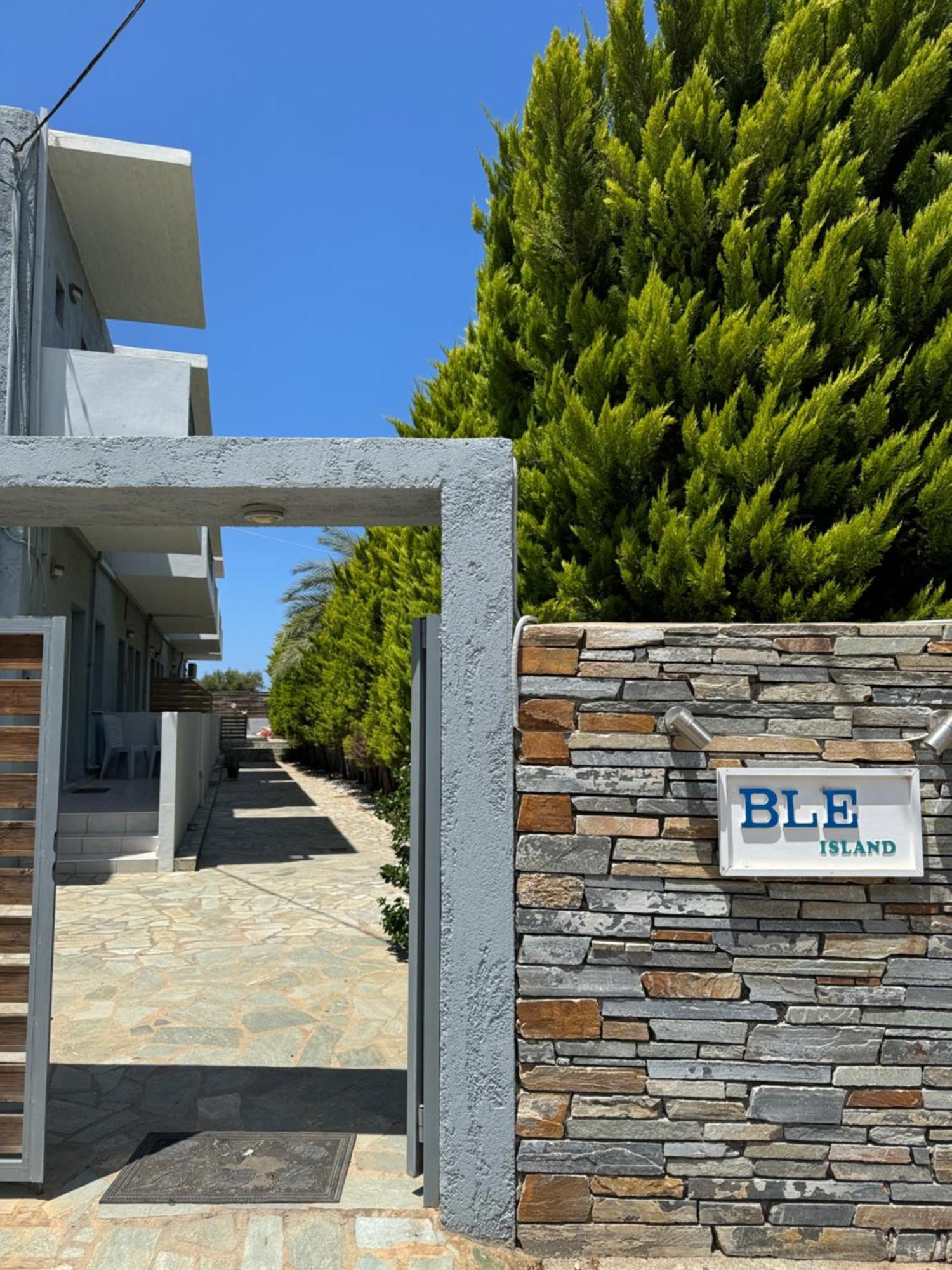ヘルソニソス Ble Islandアパートホテル エクステリア 写真